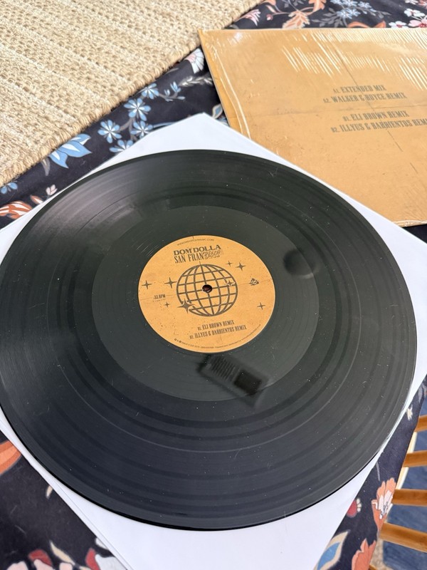 Dom Dolla San Frandisco vinyl tech house (12”) Vinyl Record House Music Technics gallery