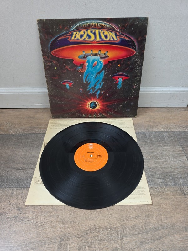 Boston – Self-Titled SMASH debut! 1976 PE-34188 Vinyl 12» Vintage