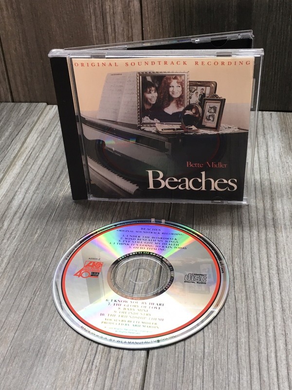 Beaches Bette Midler Original Soundtrack (Audio CD) 10 Tracks 🔥VG