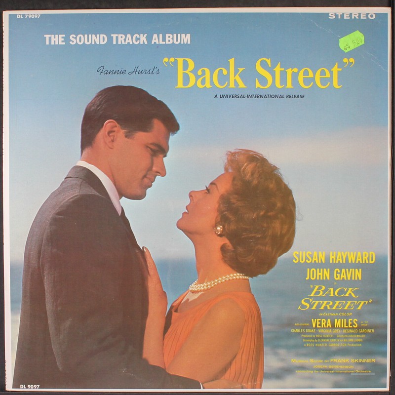 SOUNDTRACK: back street MCA 12″ LP 33 RPM