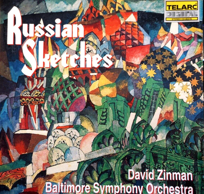 Russian Sketches – Zinman, Baltimore Symphony Orchestra – CD, VG