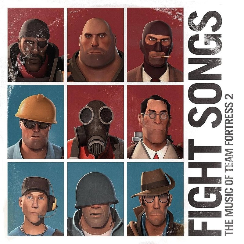 Fight Songs: The Music of Team Fortress 2 TF2 Vinyl Soundtrack (Orange Poster) gallery