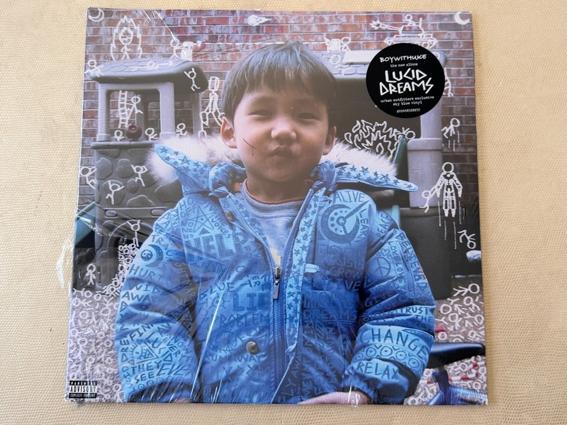 BoyWithUke Lucid Dreams LP Sky Blue Color Vinyl Record Album NEW w/ TORN SHRINK