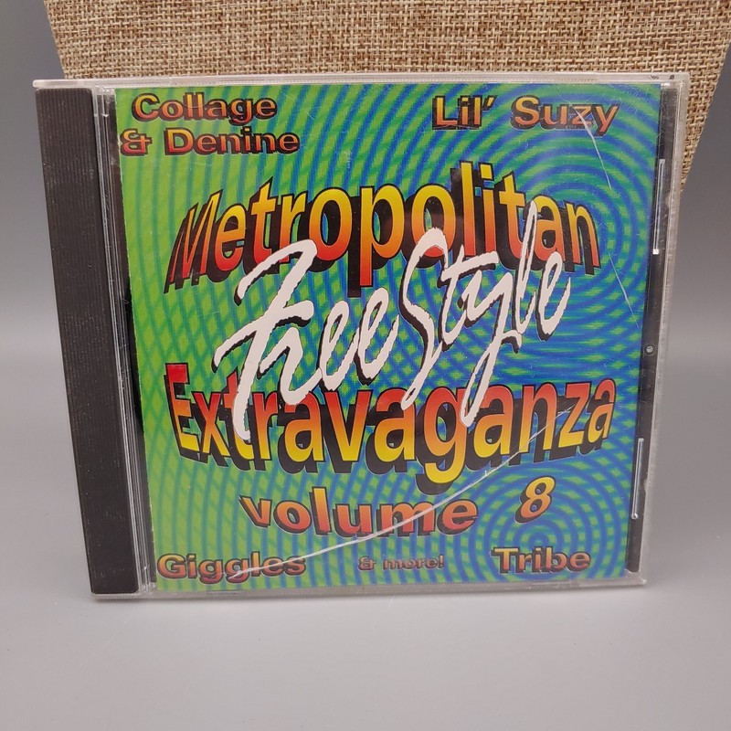 METROPOLITAN 8: FREESTYLE EXTRAVAGANZA NO DISC Just Case And Inlays- RARE