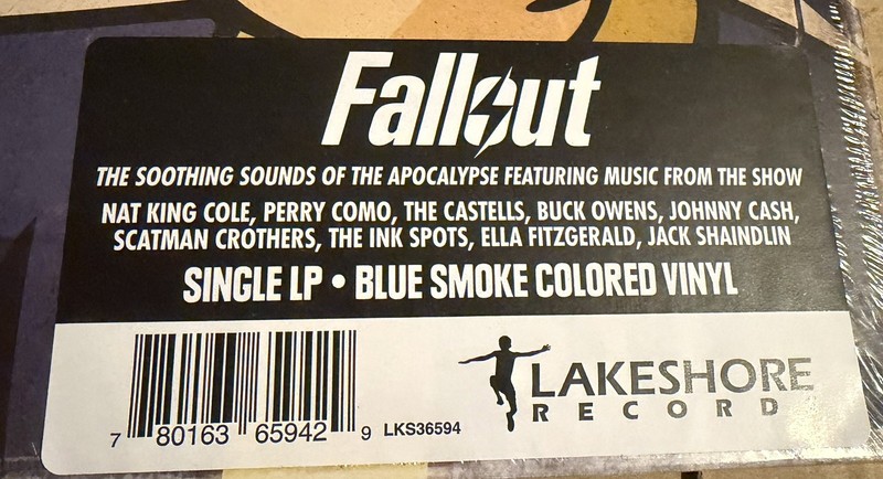 Fallout The Soothing Sounds Of The Apocalypse Vinyl NEW! LIMITED BLUE SMOKE LP! gallery