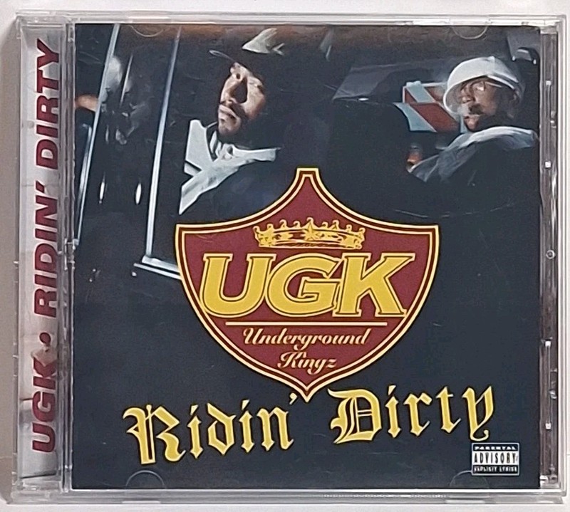 UGK Ridin Dirty CD 1996 Very Good Condition VG+ OOP Tested Fast Shipping