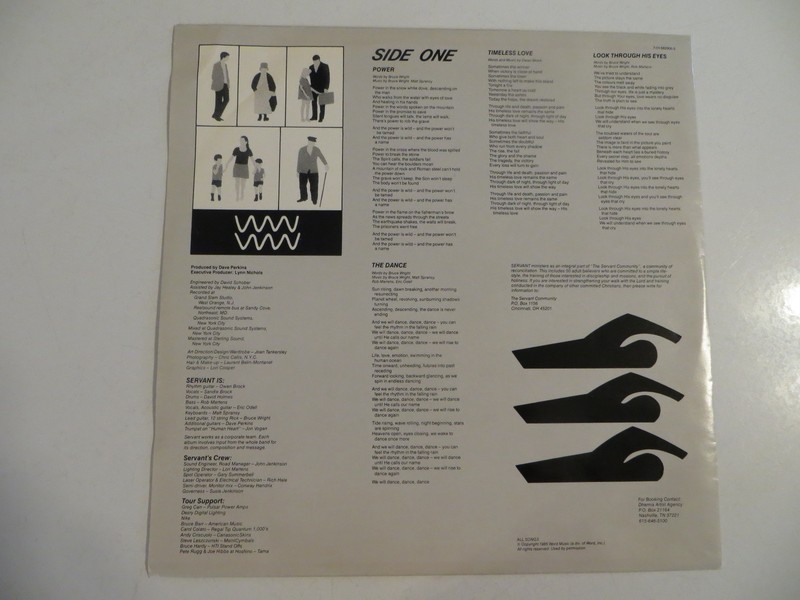 Servant –Swimming In A Human Ocean-LP 1985 Myrrh -New Wave, Synth-Pop, Christian gallery