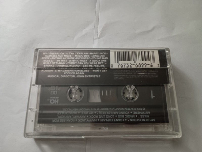 The Who "The Kids are Alright" Cassette Tape gallery