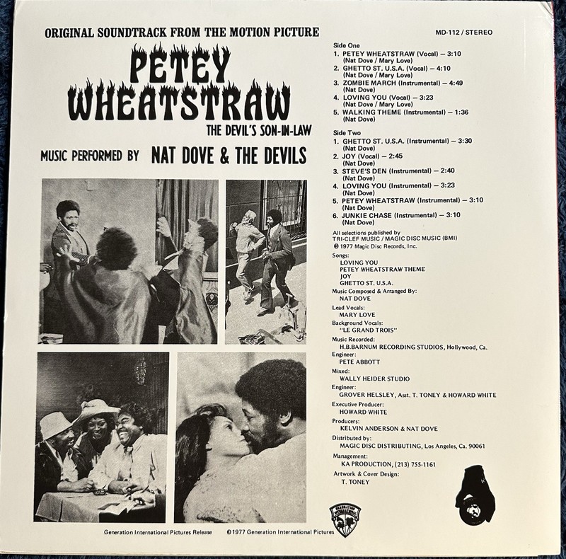 Petey Wheatstraw The Devil’s Son-In-Law LP Nat Dove & The Devils Vinyl EX gallery
