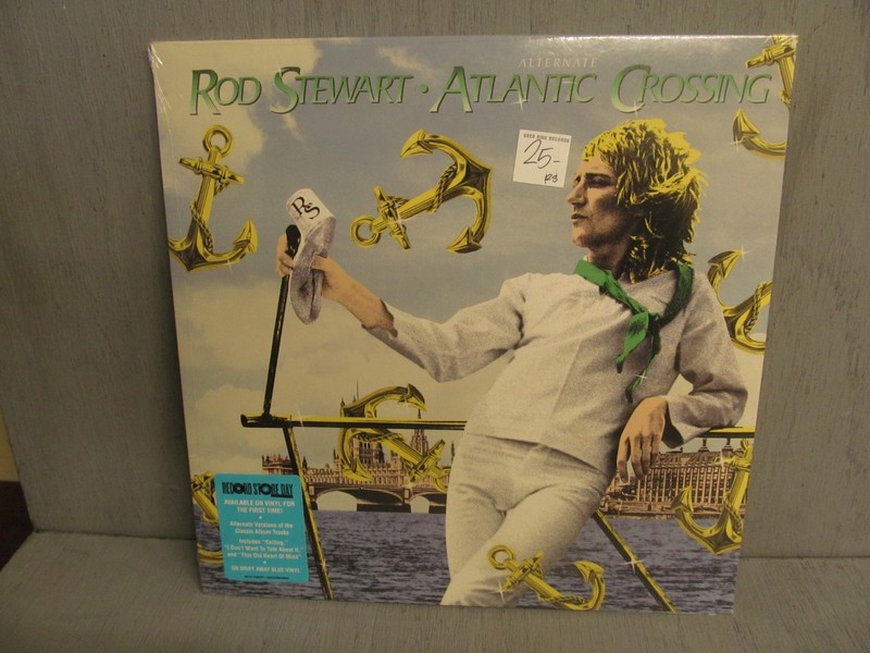 ROD STEWART Alternate Atlantic Crossing RSD 2026 LP sealed BLUE VINYL Record NEW