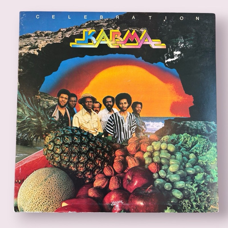 Karma – Celebration 1976 A&M Horizon SP-713 Vinyl LP Gatefold Promo RARE (EX)