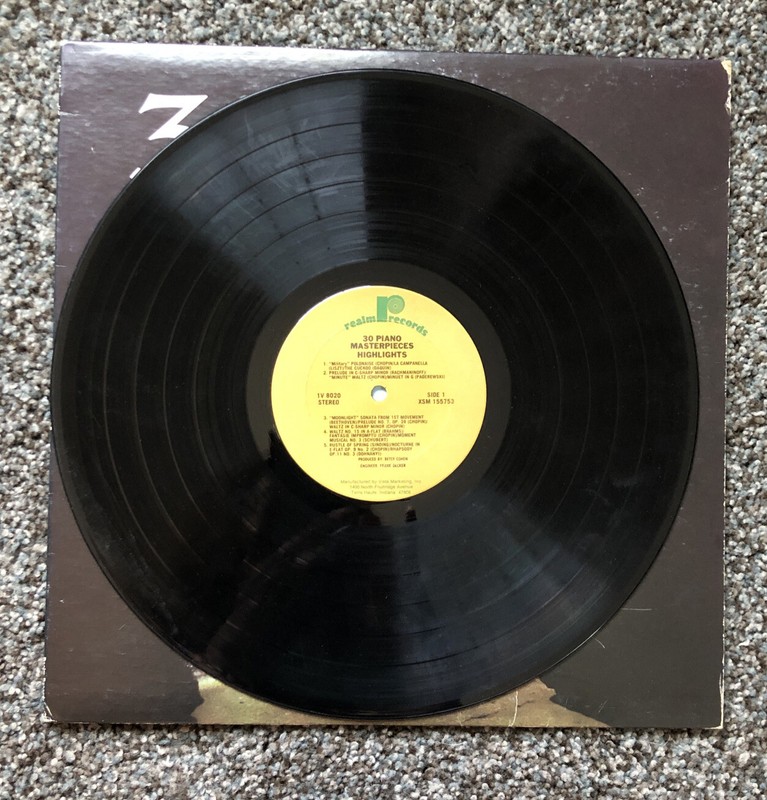 30 Piano Masterpieces Vinyl LP Record Album gallery