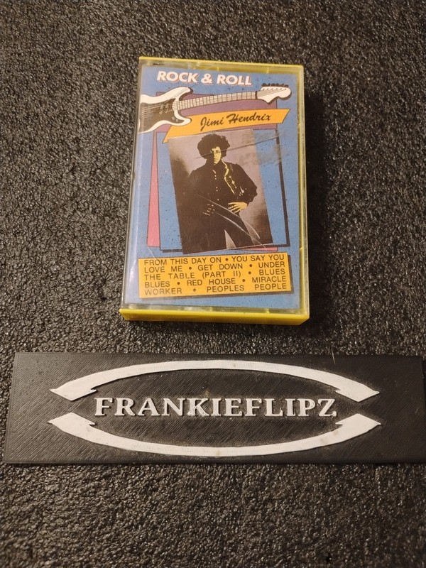 Vintage Tape, JIMI HENDRIX: ROCK & ROLL CASSETTE, 1985, 1960’s Rock,Instrumental
