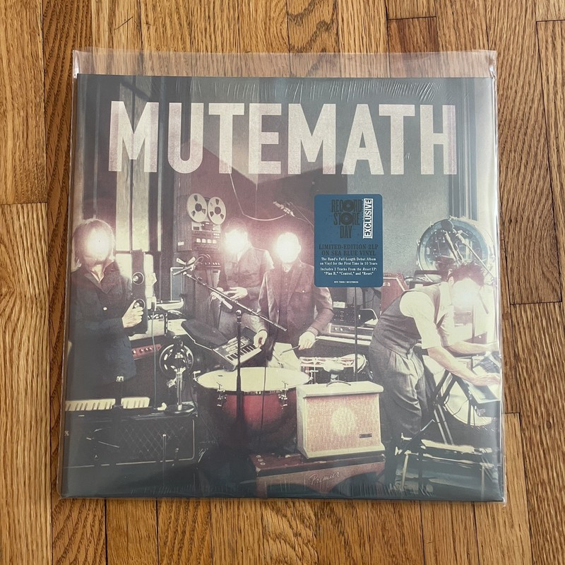 Mutemath Self Titled RSD 2026 2LP Blue Colored Vinyl Record Sealed New
