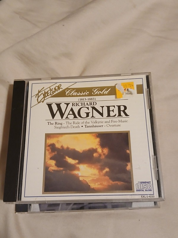 Richard Wagner CD Classic Gold The Ring Valkyrie Tannhäuser Excelsior 71 Min