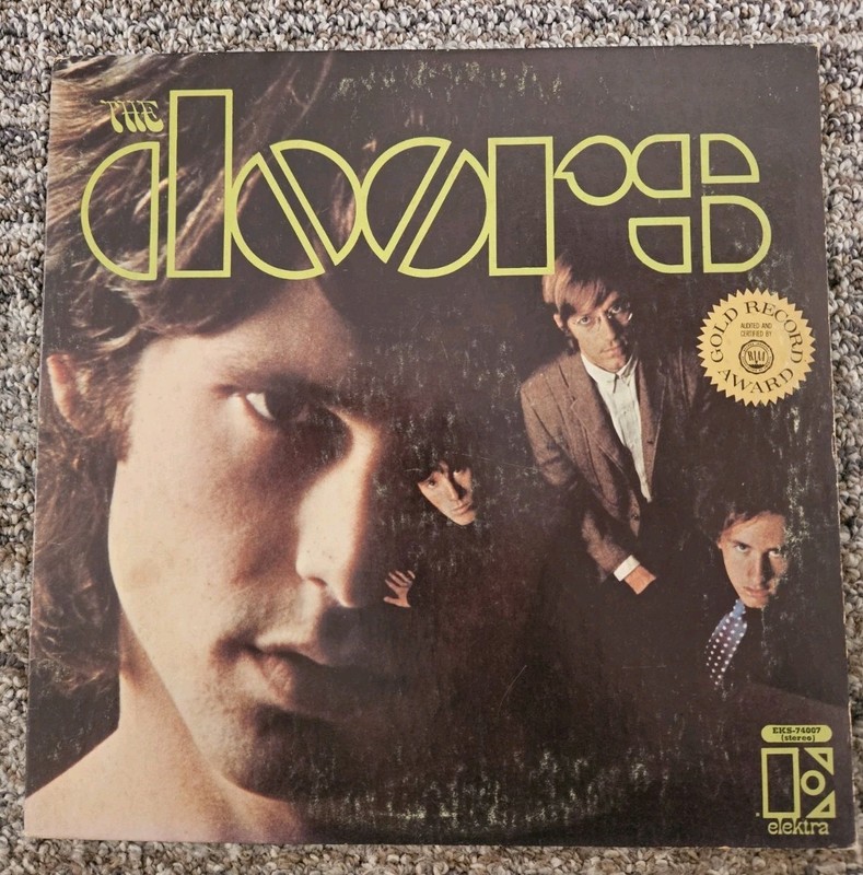 The Doors Self Titled LP Elektra – EKS 74007 – 1967 Monarch Repress – VG / VG+