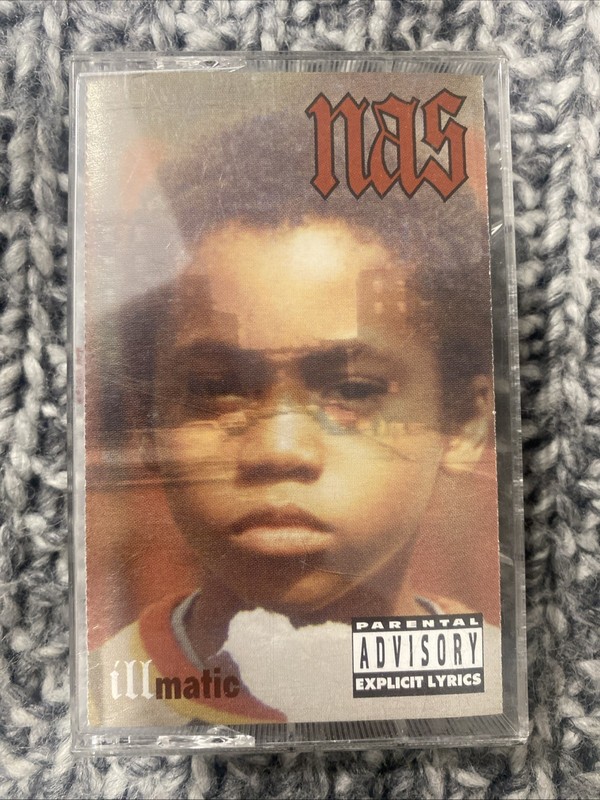 Nas Cassette Tape Illmatic 1994 Rare
