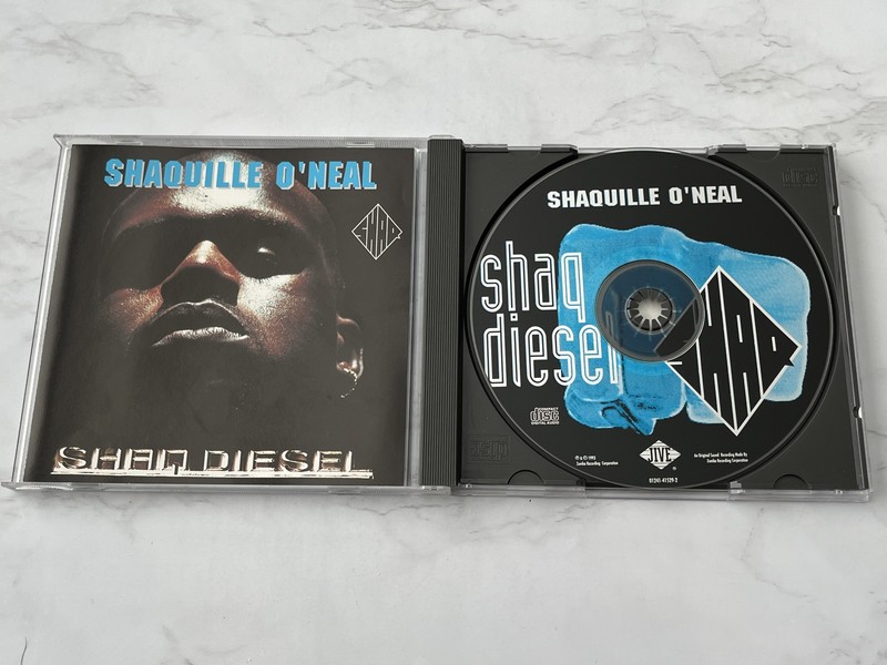 Shaquille O’Neal Shaq Diesel CD ORIGINAL 1993 Jive 01241-415292 Erick Sermon OOP