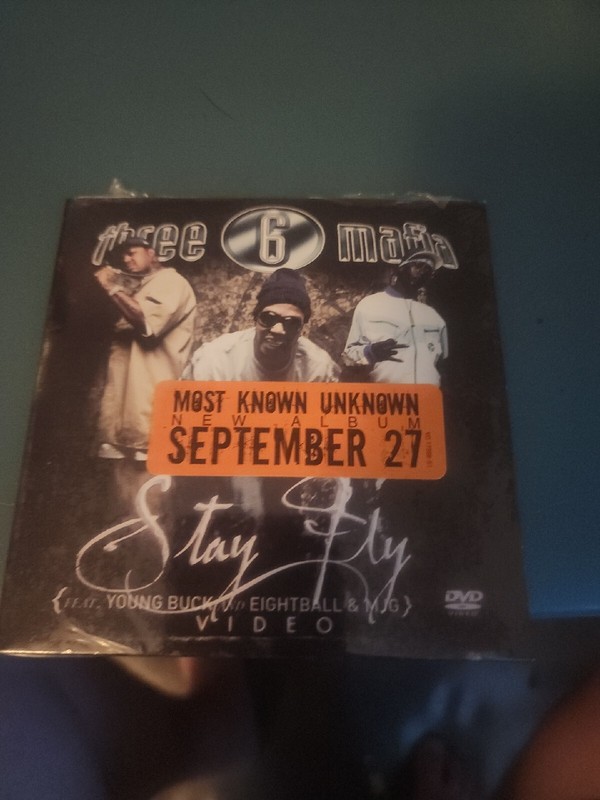 CD Single Three 6 Mafia Stay Fly Cd