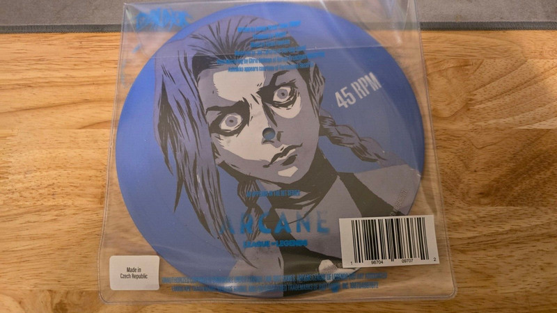Arcane Ashnikko – Paint The Town Blue 7″ Vinyl (NEW, NEAR MINT)