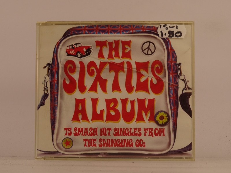 VARIOUS ARTISTS THE SIXTIES ALBUM (3xCD) (Z49) 20+ Track CD Album including Pict