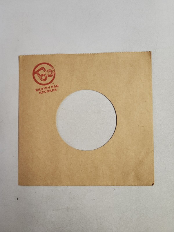 45 RPM 7″ RECORD SLEEVES CO. SLEEVE 1 PACK SEE PHOTOS – Brown Bag (SLV110)