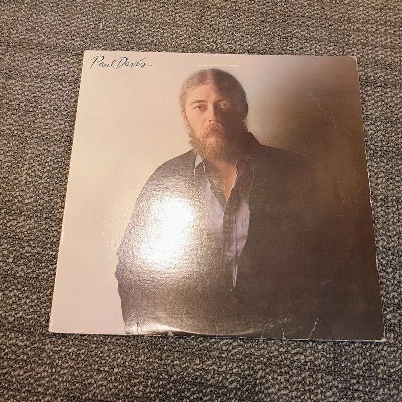 Paul Davis Self Titled Vinyl LP 1980 Bang Records JZ 36094 Soft Rock Pop Album