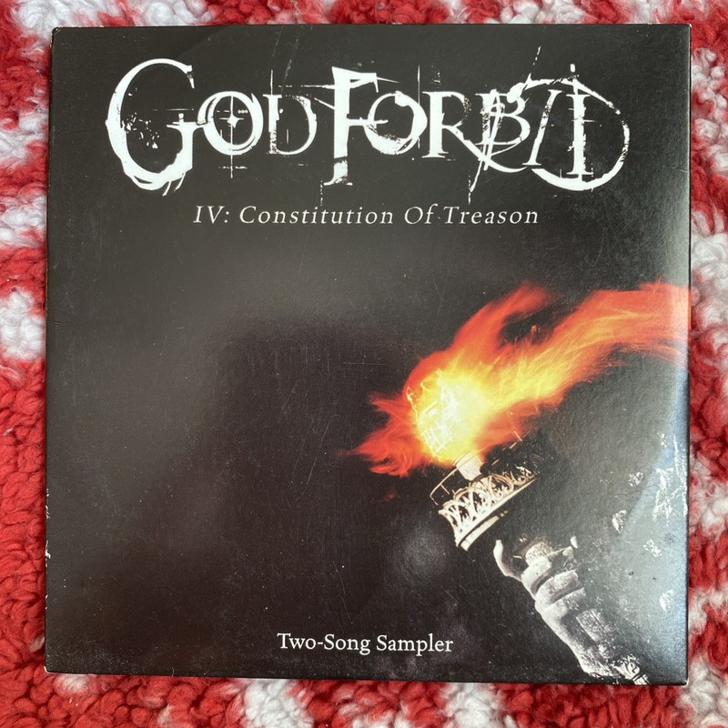 God Forbid – IV: Constitution of Treason – 2 Song Sampler Promo CD 2005