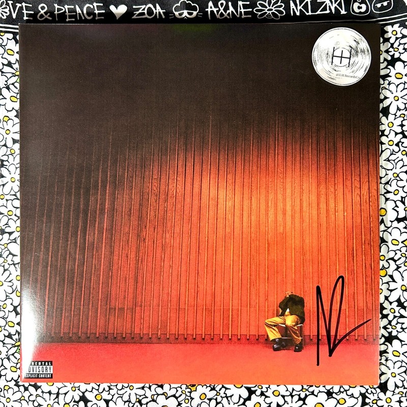Isaiah Rashad It’s Been Awful Signed Vinyl LP New Mint Feat. SZA Dominic Fike