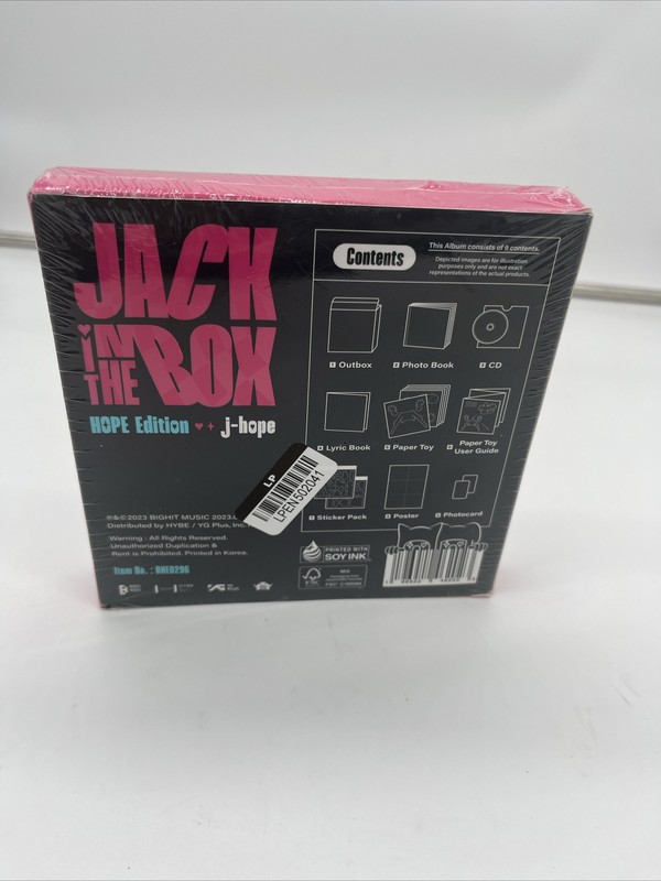 J-HOPE - JACK IN THE BOX - HOPE EDITION TARGET EXCLUSIVE + PHOTO CARD SEALED BTS gallery