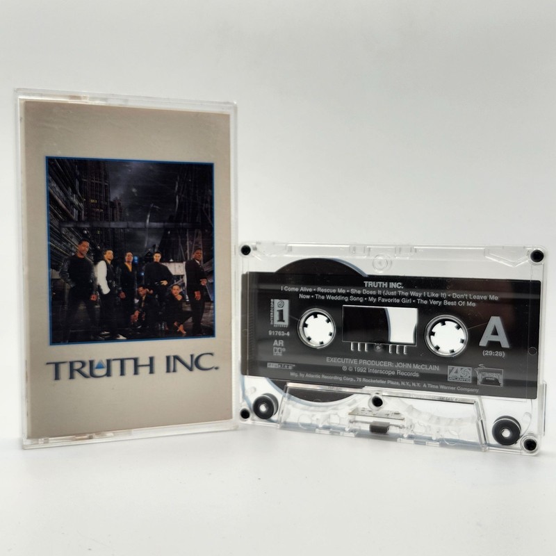 Truth Inc Self Titled Cassette 1992 Interscope Records 7 91763-4