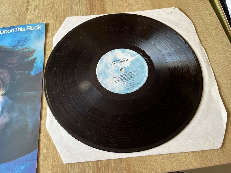 Larry Norman: Upon This Rock 1972 CLASSIC JESUS-FREAK ROCK VG/VG gallery