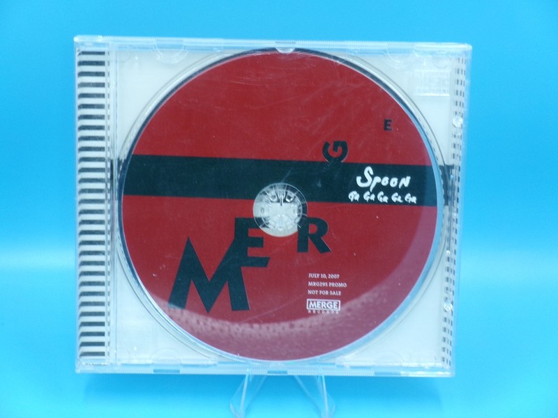 SPOON Ga Ga Ga Ga Ga PROMO CD Merge Records MRG295 10 Songs No Cover