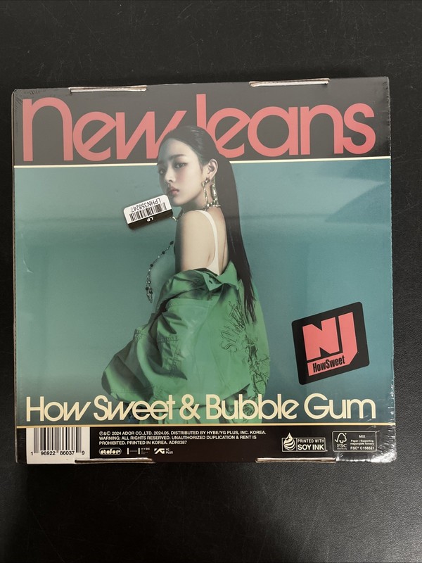 New Jeans – How Sweet & Bubble Gum Minji Ver. SEALED