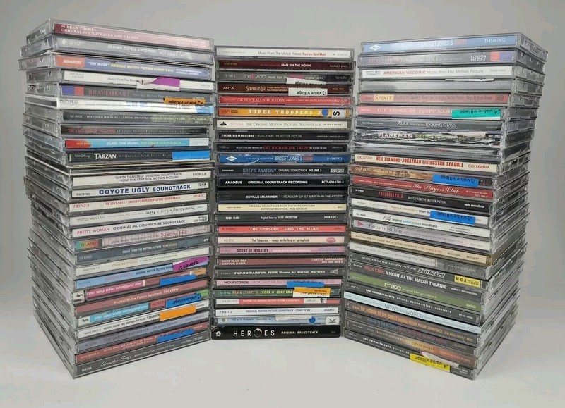 Lot Of 20+ Movie Soundtrack CDs TV Film Scores Musicals Disney Tarantino *AS IS*
