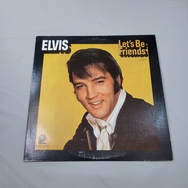 Elvis Presley Let's Be Friends Lp