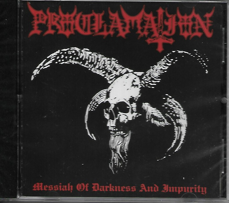 PROCLAMATION-MESSIAH OF DARKNESS AND IMPURITY-CD-black-death-metal-teitanblood