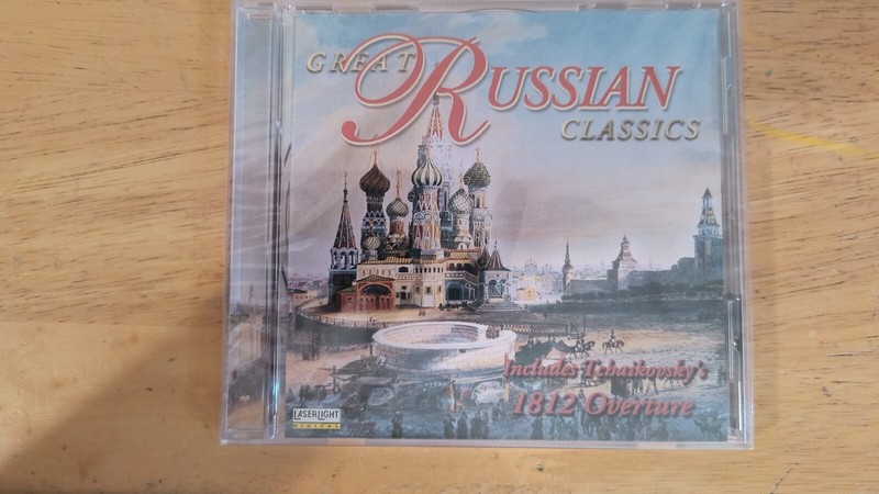 Great Russian Classics Music CD by Various World Orchestras [SEALED / FAST SHIP]