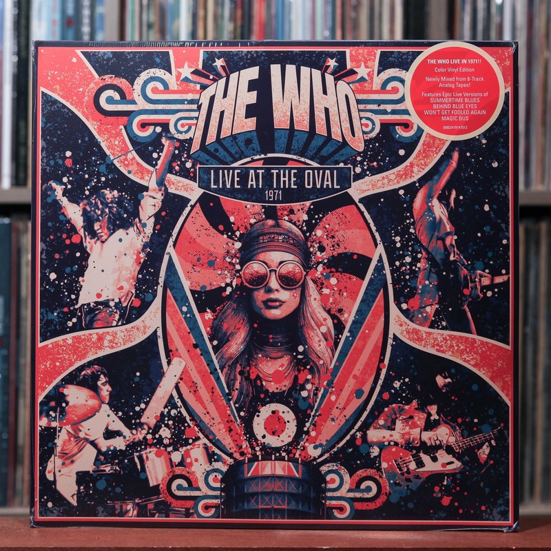 The Who – Live At The Oval 1971 – 2LP SPLATTER 2025 UMe SEALED