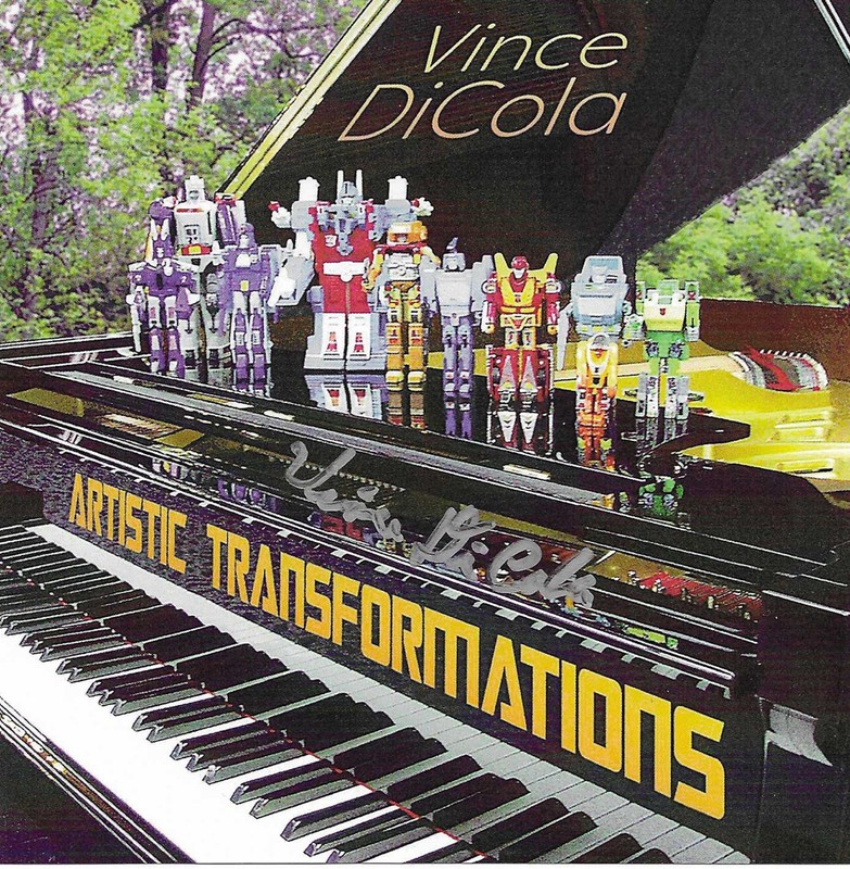 Vince DiCola – Artistic Transformations Audio CD w Limited Edition Signed Insert