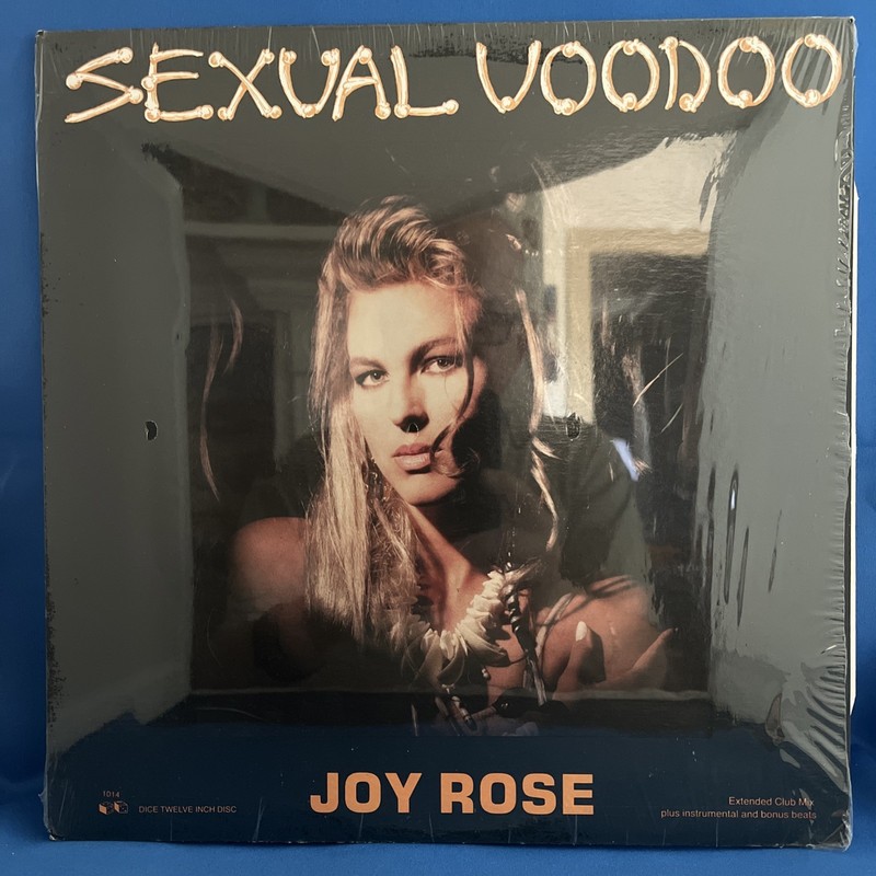Joy Rose “Sexual Voodoo” Original 1987 Freestyle Vinyl 12” Single in Shrink