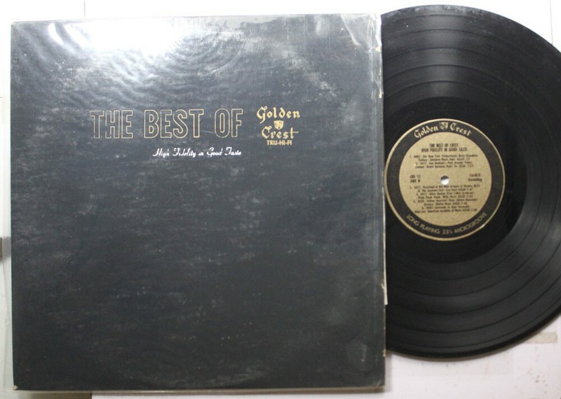 Various Artist Lp – The Best Of Golden Crest On Golden Crest – Vg+ To Vg++ / Vg+