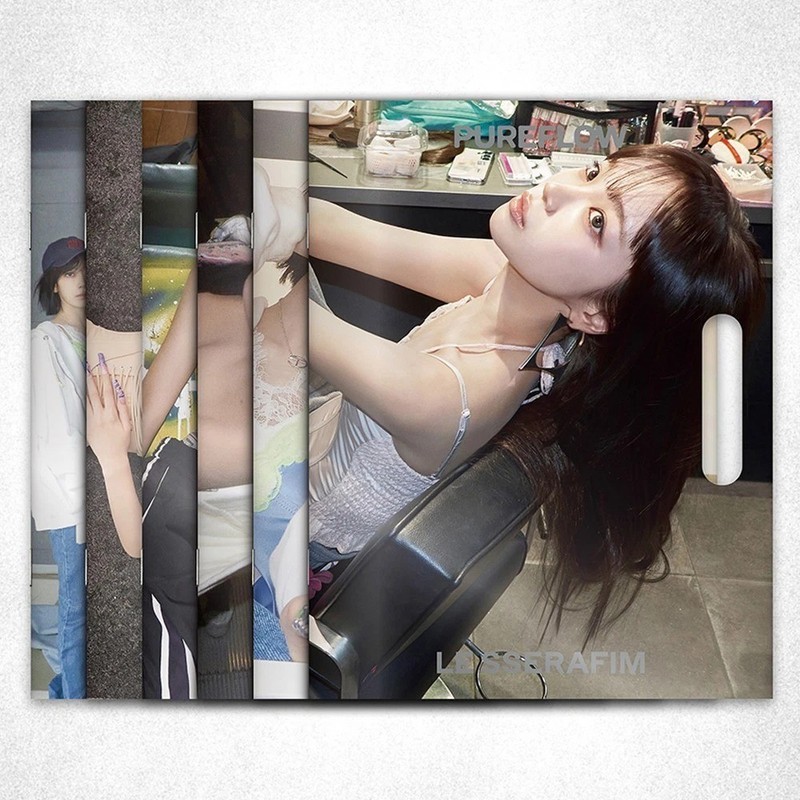 LE SSERAFIM [PUREFLOW PT.1] 2nd Studio Album COMPACT Ver/CD+Photo Book+Card+GIFT