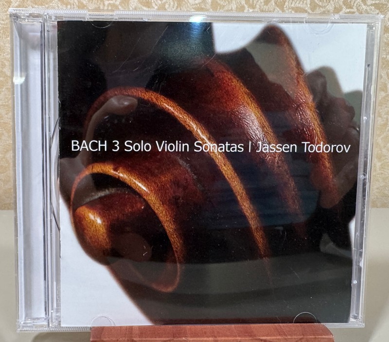 3 Solo Violin Sonatas by Jassen Todorov (CD, 2015) – OPEN
