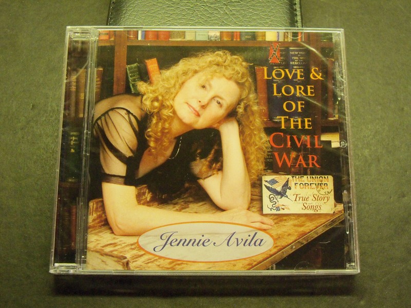 Jennie Avila Love and Lore of the Civil War True Story Songs CD New