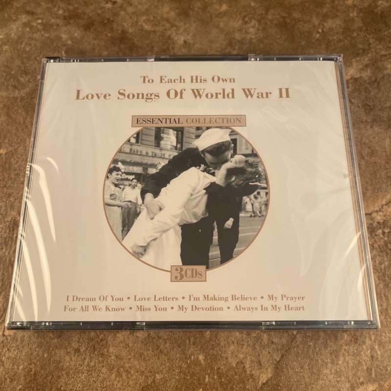 Love Songs Of World War Ii: To Each His Own (3x CD) – NEW, SEALED