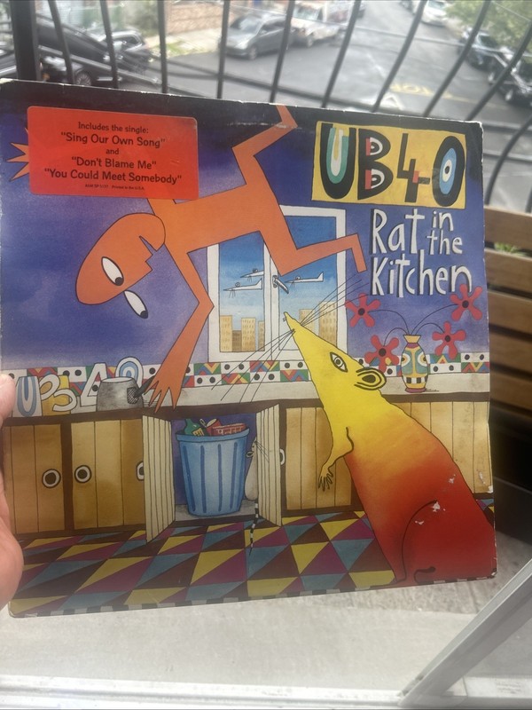 UB40 - Rat In The Kitchen - 12” Vinyl Record A&M Records Reggae Very Good gallery
