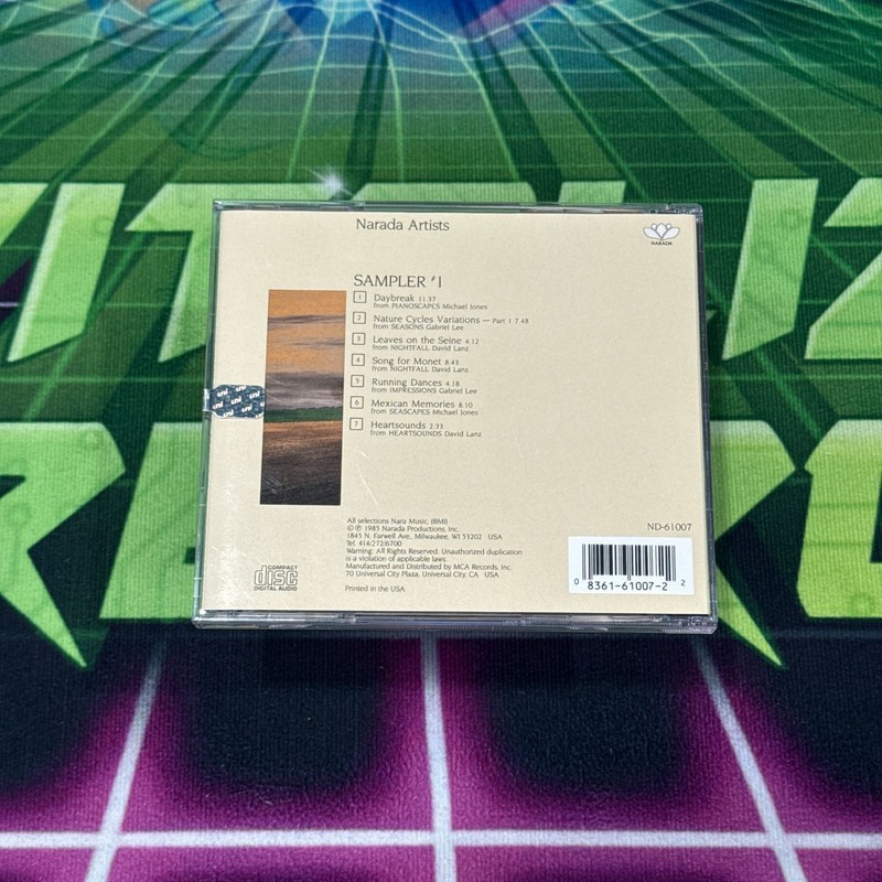 Narada Artists CD Sampler #1 Various Artists New Age Compilation ND-61007 Audio gallery