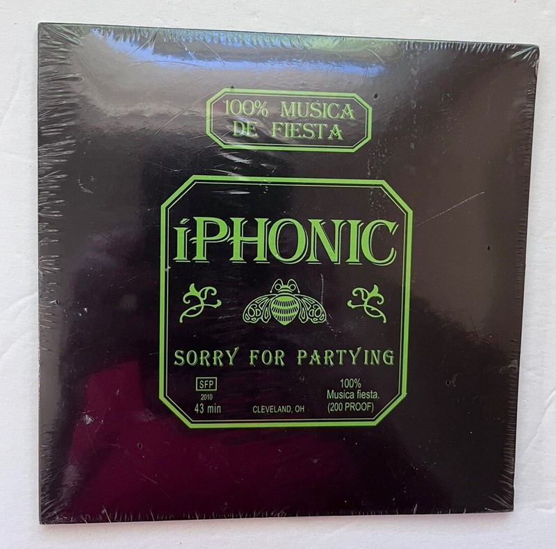 Iphonic Sorry For Partying CD EP 2010
