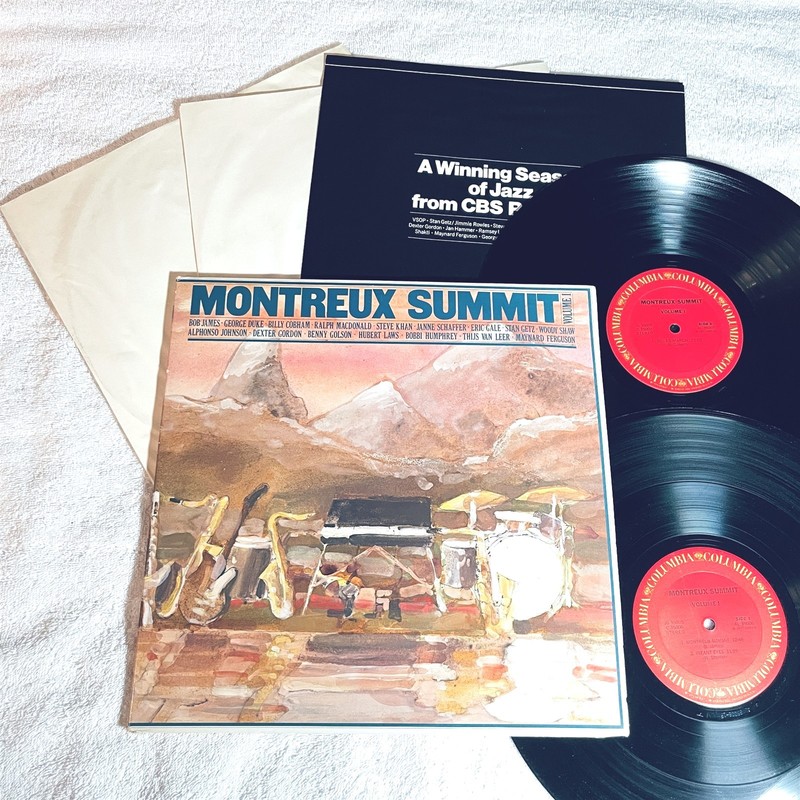 «Montreux Summit-Vol I» 1977 Jazz, 2-LP’s, Nice VG++!, Various Artists, Columbia